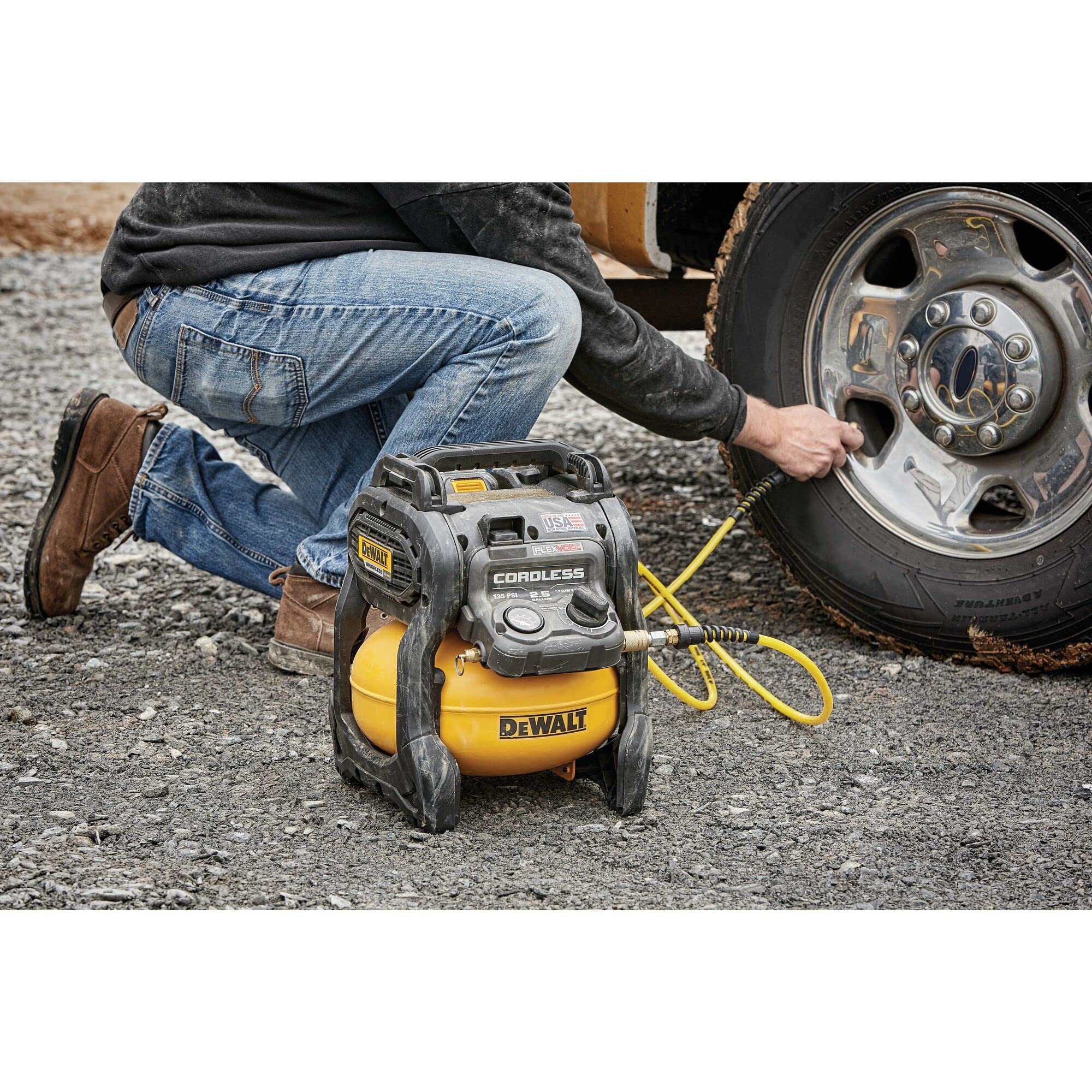 Foto 7 pulgar | Compresor De Aire Dewalt Flexvolt 60v Max* Inalámbrico 9.5l - Venta Internacional.