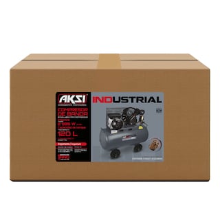 Foto 2 | Compresor de Aire Aksi 120 Lts 4 Hp 2985w Industrial
