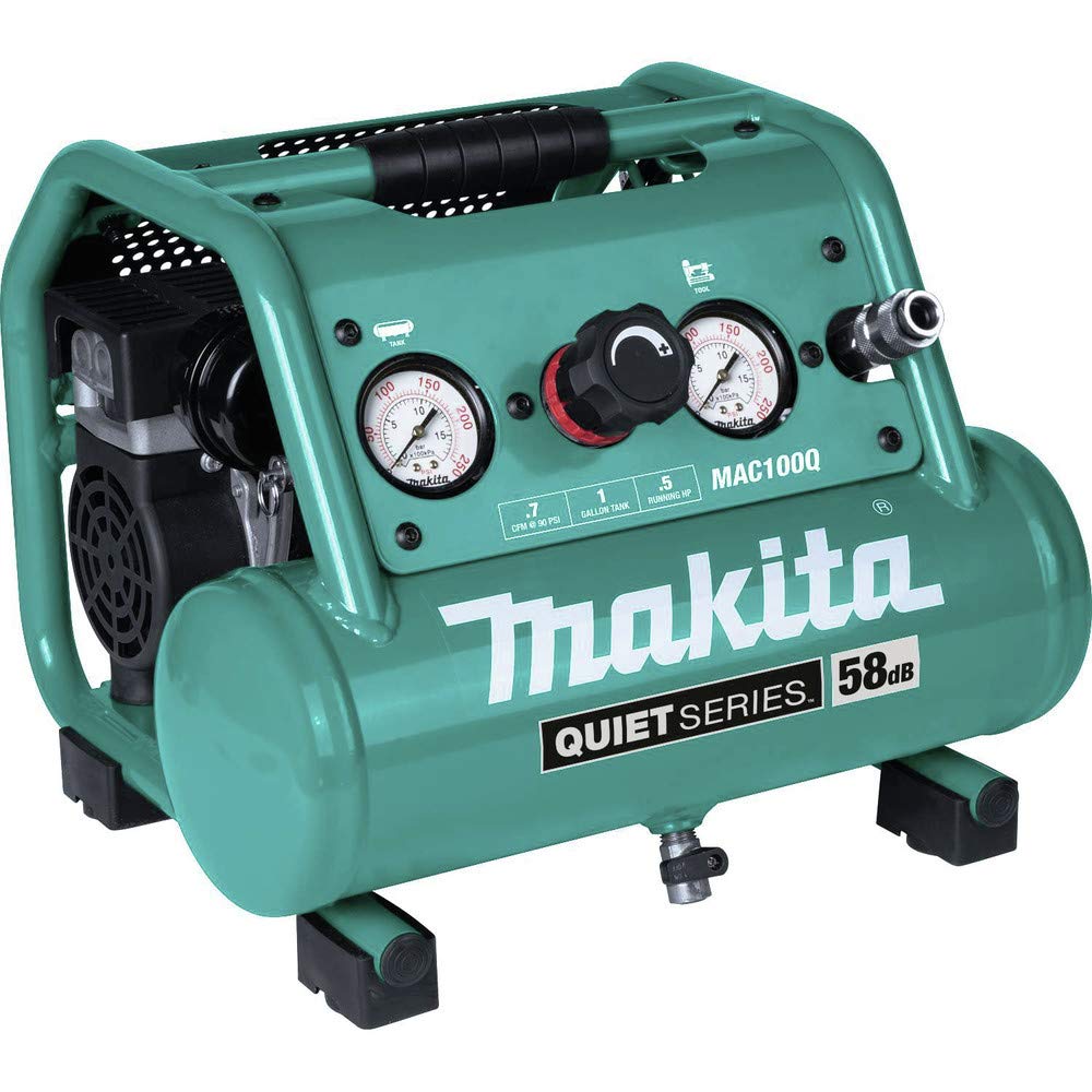 Compresor De Aire Makita Mac100q Quiet Series 1hp 4l 58db - Venta Internacional.