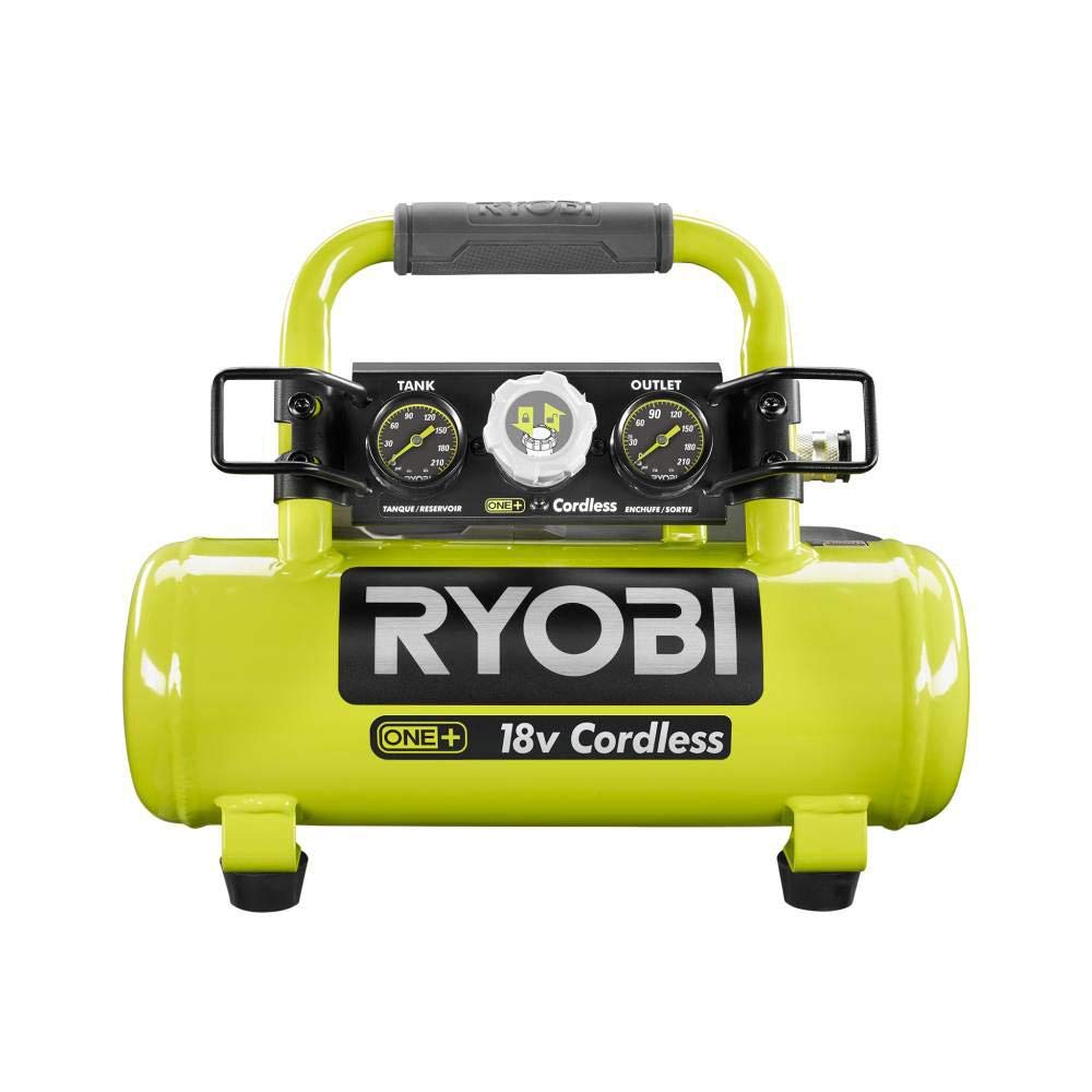 Foto 3 | Compresor De Aire Ryobi One+™ De 18 V, 4 Litros, 1 Galón, Inalámbrico - Venta Internacional.