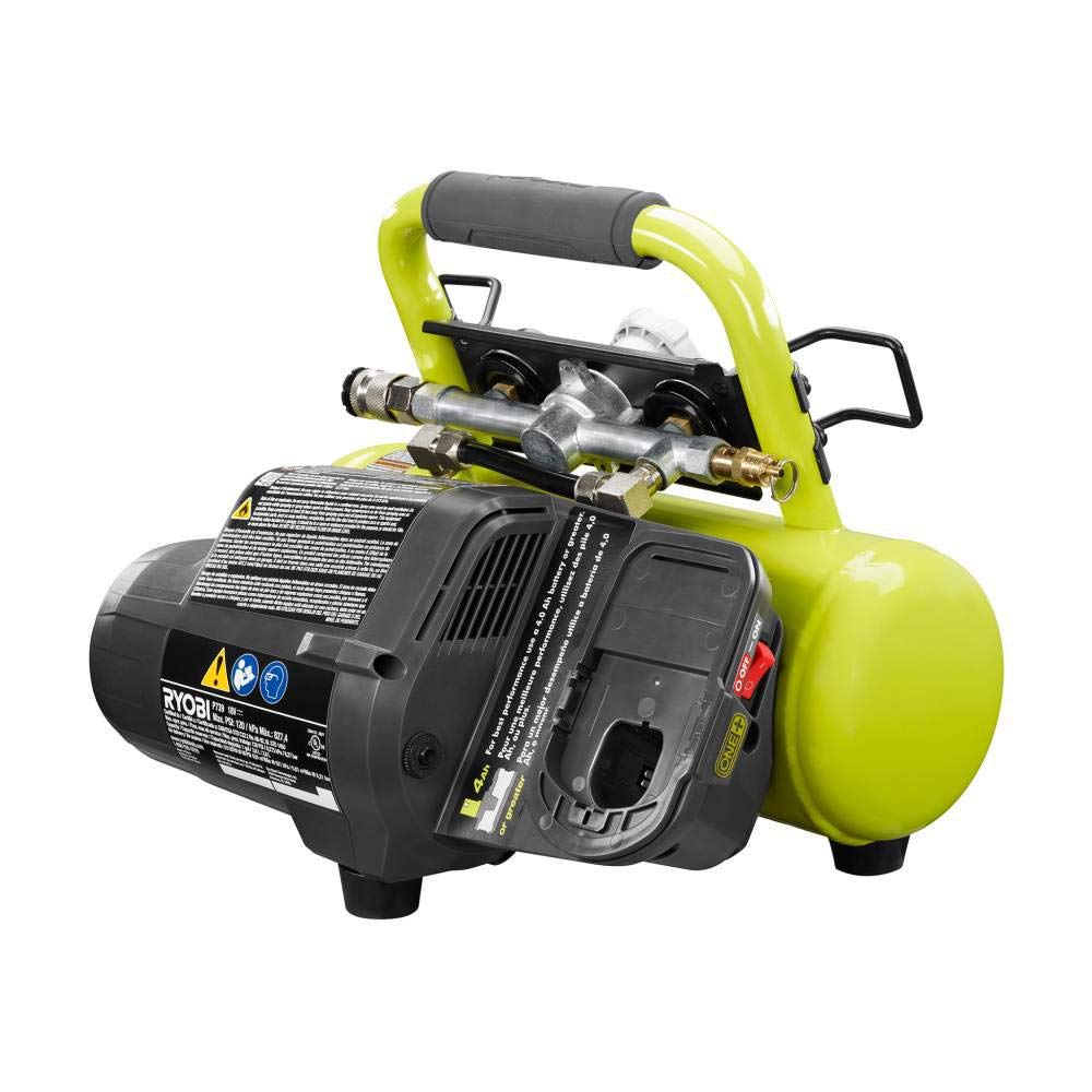 Foto 5 | Compresor De Aire Ryobi One+™ De 18 V, 4 Litros, 1 Galón, Inalámbrico - Venta Internacional.