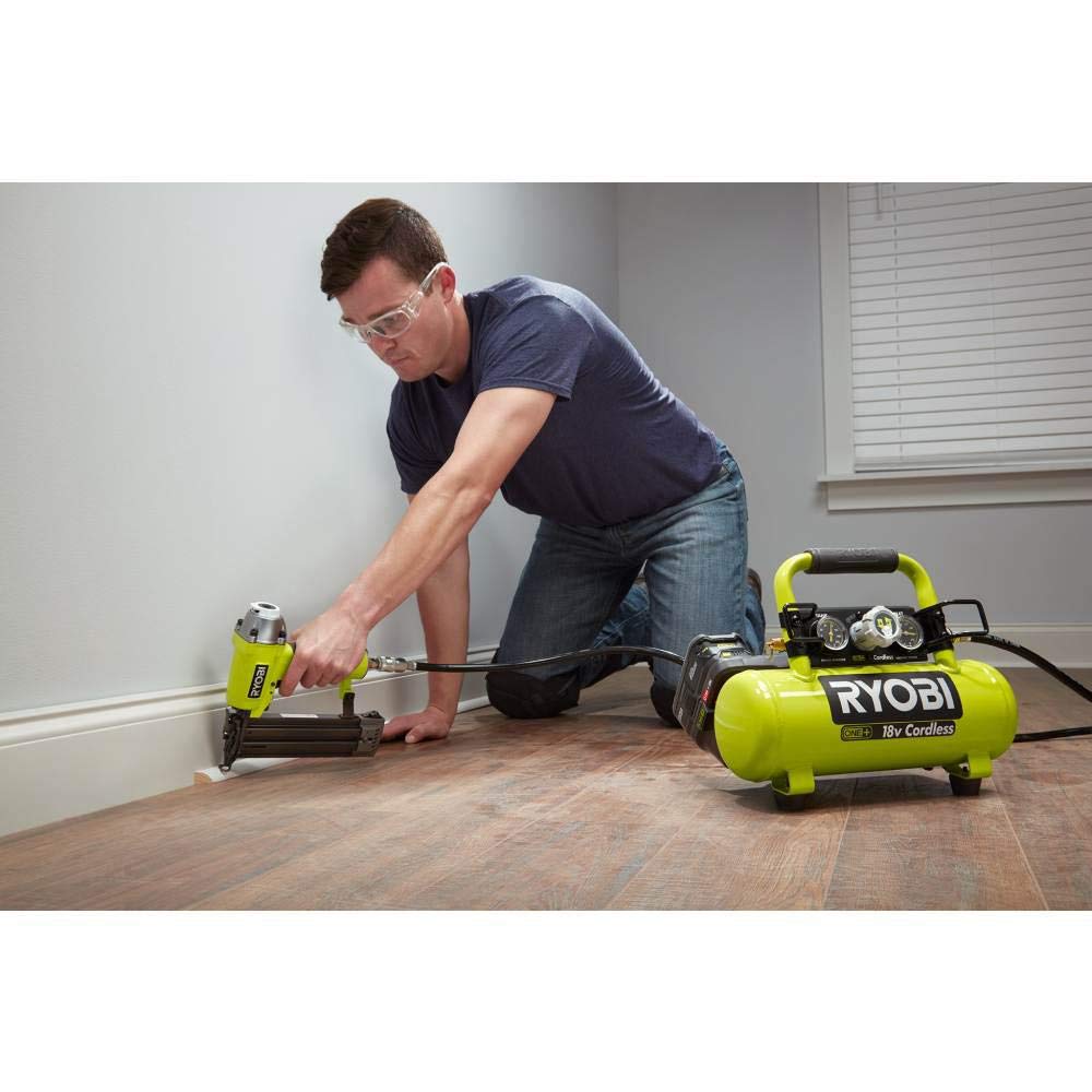 Foto 8 pulgar | Compresor De Aire Ryobi One+™ De 18 V, 4 Litros, 1 Galón, Inalámbrico - Venta Internacional.