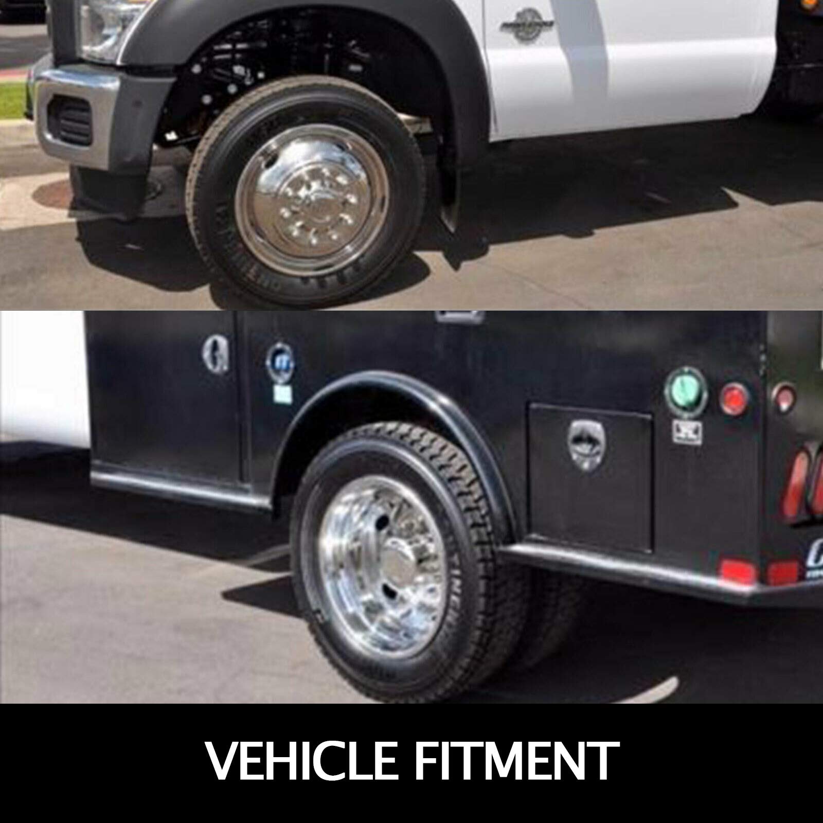 Foto 7 | Simuladores De Ruedas Vevor De Acero Inoxidable Pulido Ford F450/f550 - Venta Internacional.