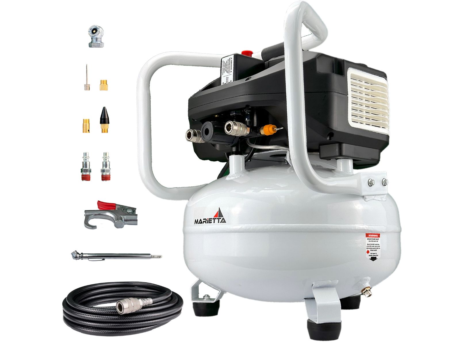 Foto 2 pulgar | Compresor De Aire Marietta Qy100-22l-kit 1.5hp 22l Con Kit