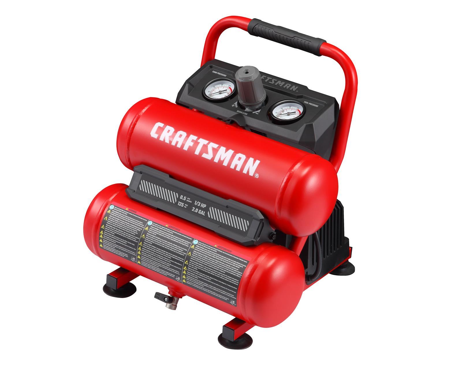 Foto 3 pulgar | Mini Compresor Doble Craftsman S/aceite 1/3hp Cmxecxa0220242