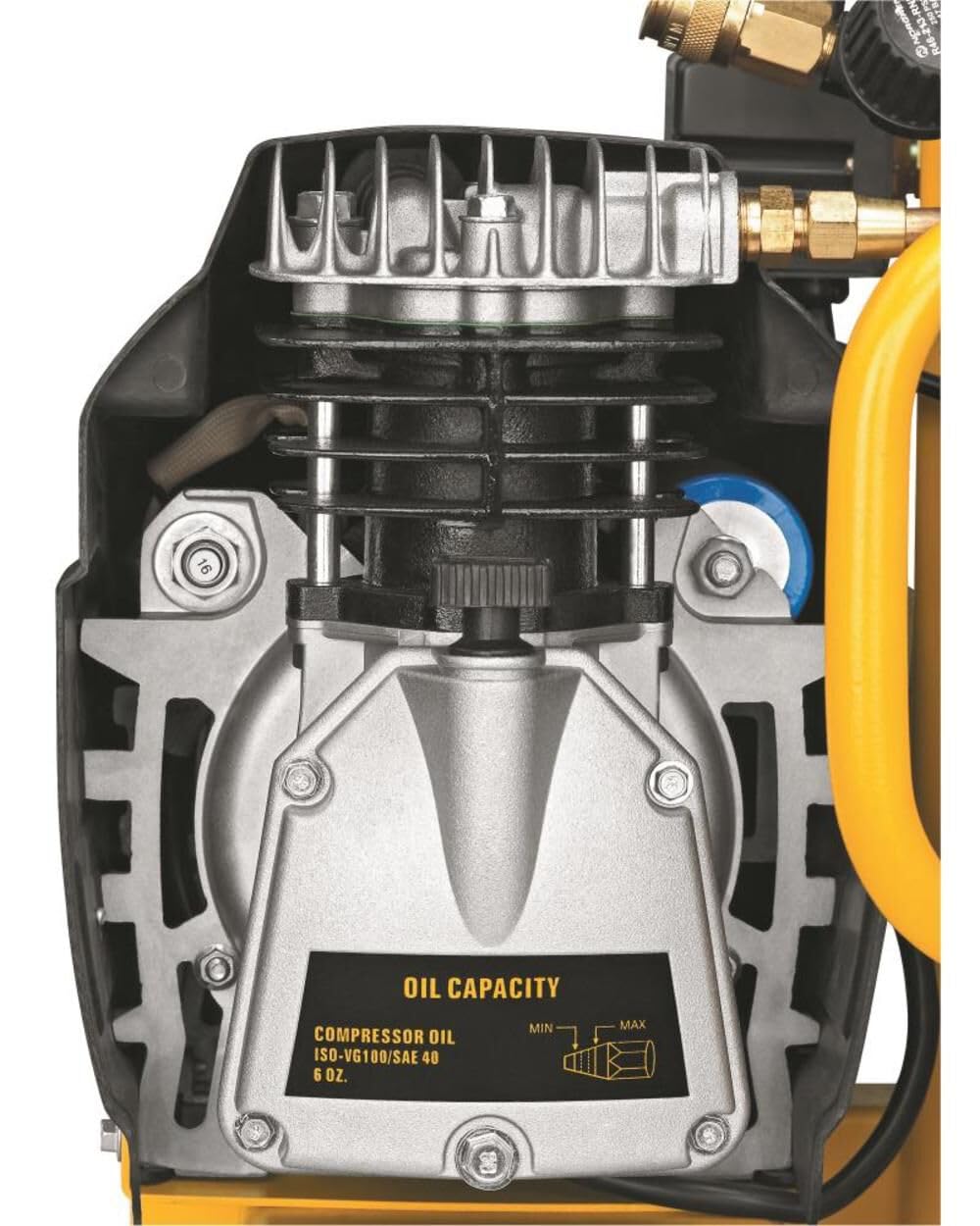 Foto 3 pulgar | Compresor De Aire Dewalt D55151 2hp 15.1l Twin Tanques 14a 120v - Venta Internacional.