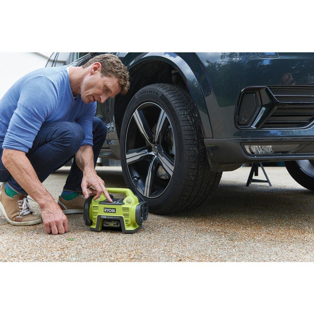 Foto 4 pulgar | Compresor De Batería Ryobi R18i-0 18v One+ 10,34 Bar 150psi - Venta Internacional.