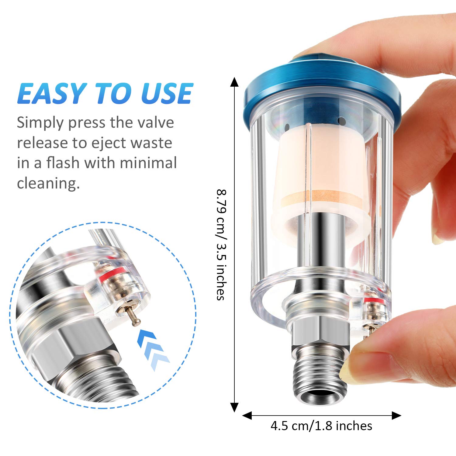 Foto 4 pulgar | Filtro De Aire, Separador De Agua Y Aceite, 3 Piezas Para Compresor De Línea De Aire - Venta Internacional.
