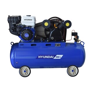 Foto 1 | Compresor De Aire Profesional Hyundai 200 Litros C/motor A Gasolina 9.3 Hp - Hyac209g
