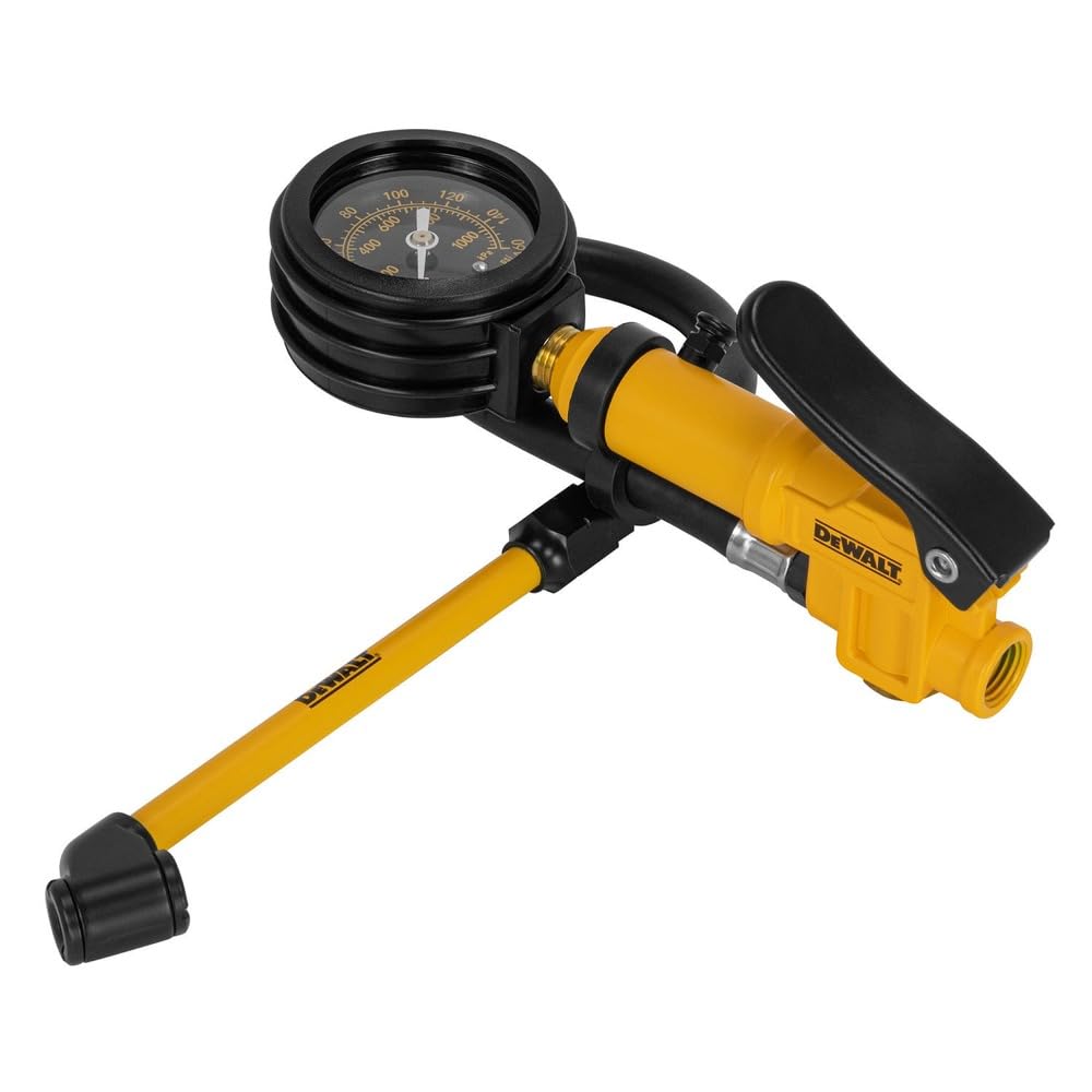 Foto 3 pulgar | Inflador Dewalt Dxcm024-0405 Con Manómetro Analógico De 5 Cm Y Manguera - Venta Internacional.
