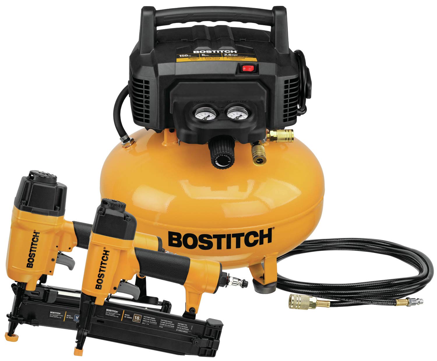 Kit Combinado Bostitch Btfp2kit De 2 Herramientas Con Compresor De 22,7 Litros - Venta Internacional. $11,602
