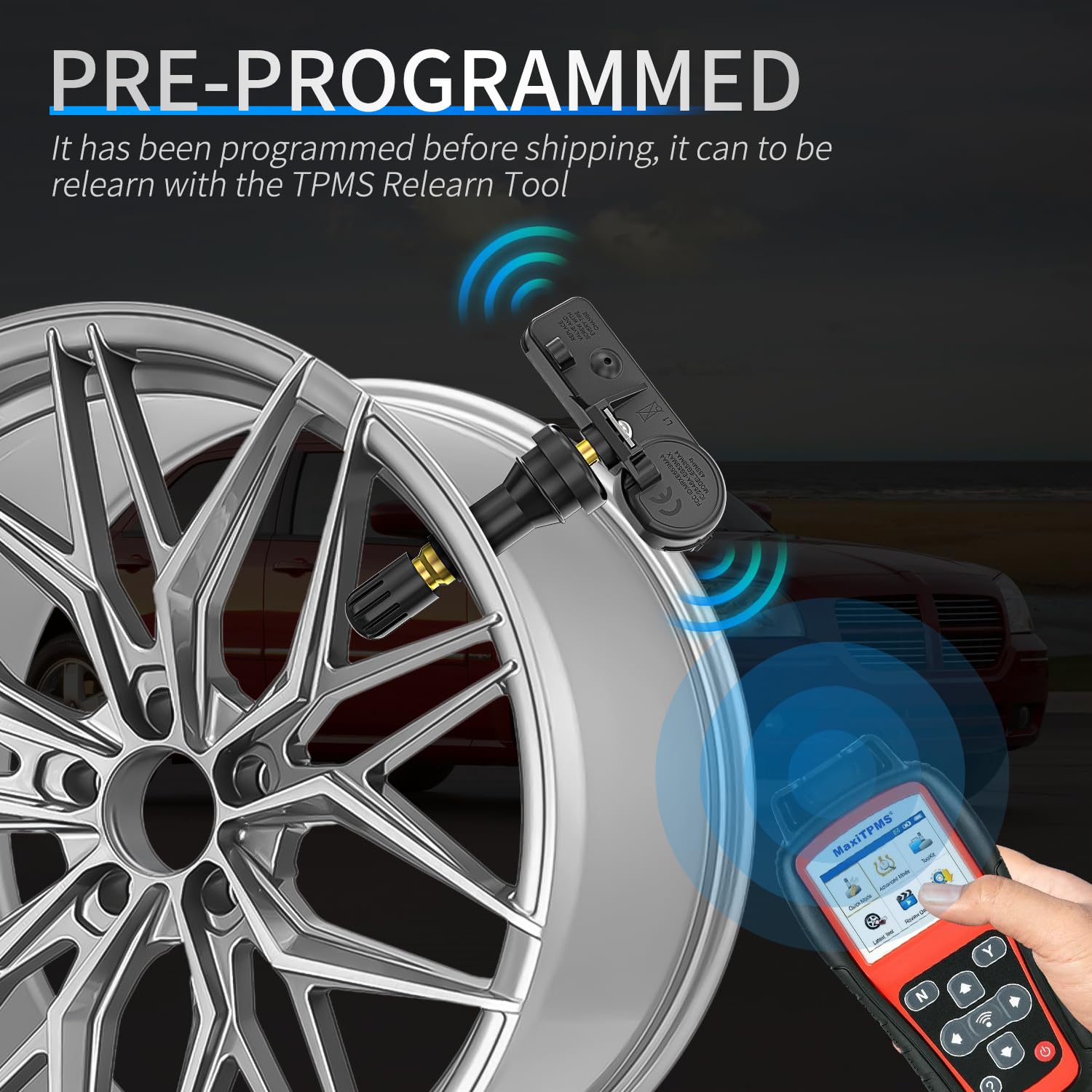 Foto 5 | Sensor Tpms Nilight Compatible Con Dodge Chrysler 2008-2010 - Venta Internacional.