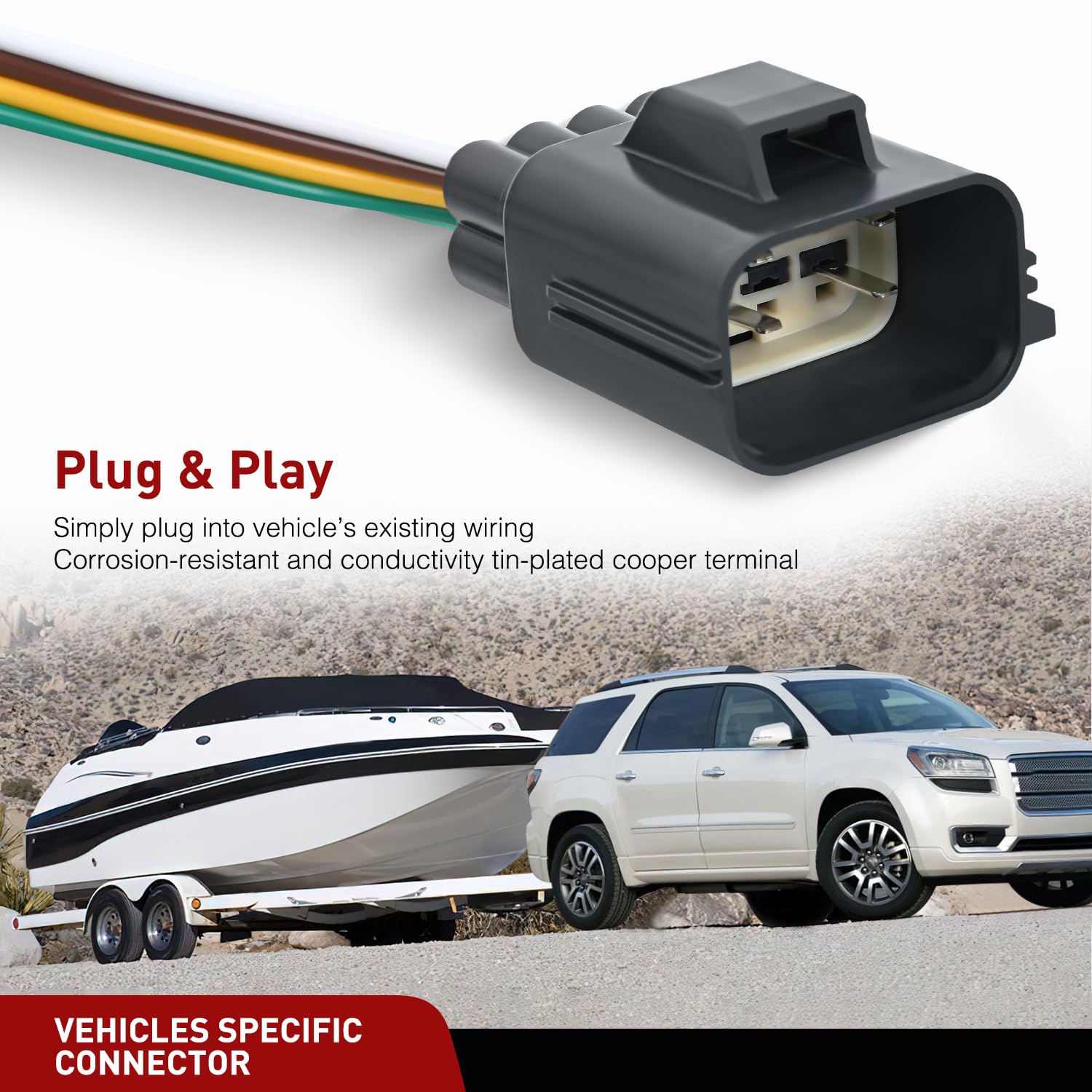 Foto 3 pulgar | Kit De Arnés De Cableado Para Remolque Nilight 56245 Para Buick Enclave - Venta Internacional.