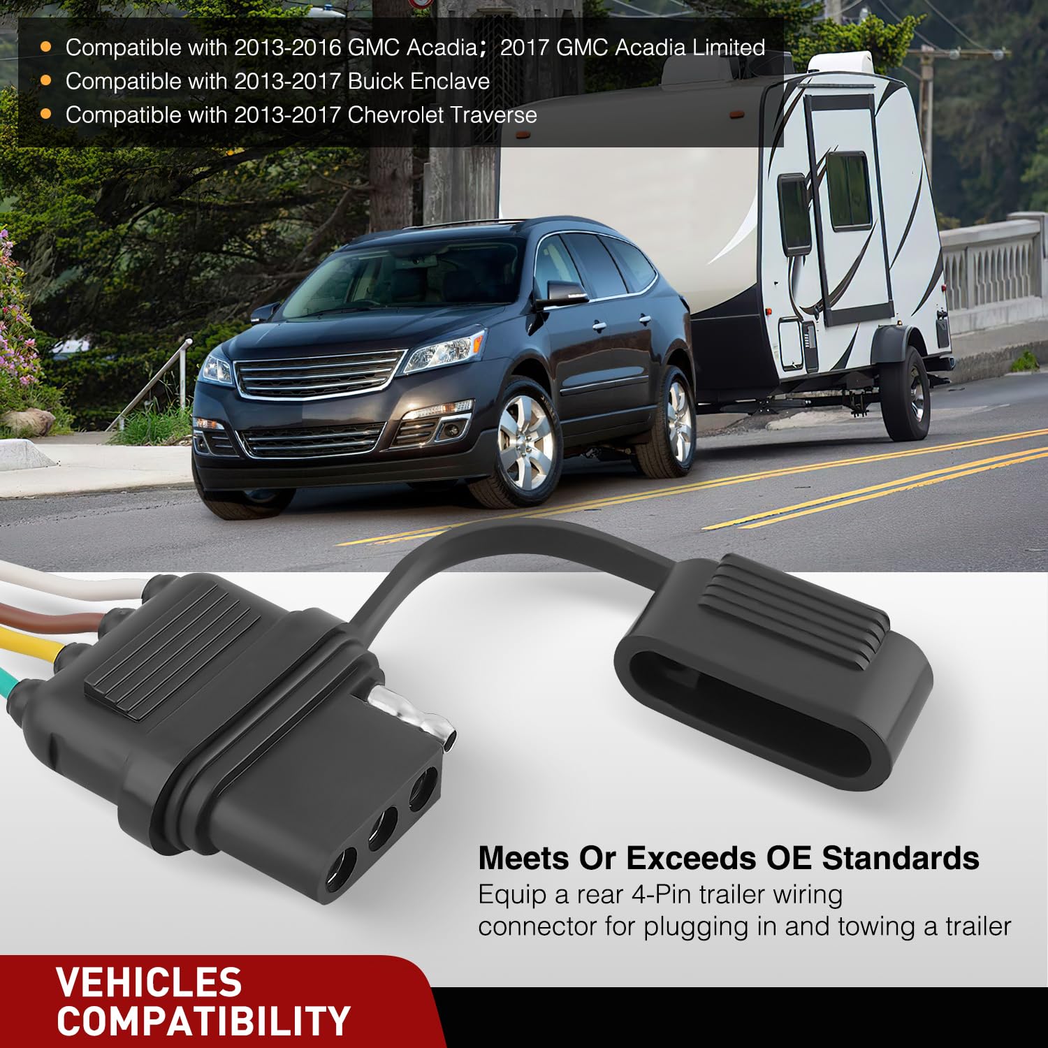 Foto 5 | Kit De Arnés De Cableado Para Remolque Nilight 56245 Para Buick Enclave - Venta Internacional.