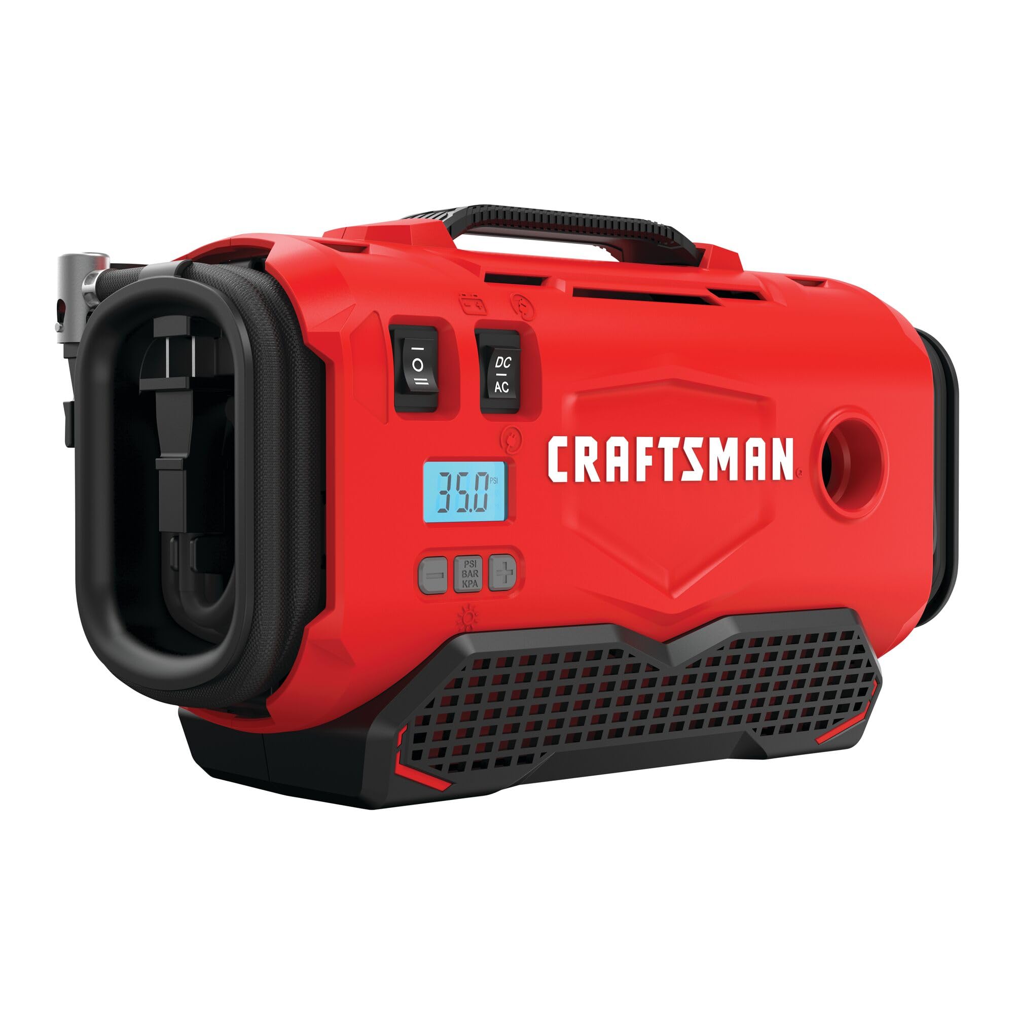 Inflador De Neumáticos Craftsman V20, Compresor De Aire Portátil, 3 Modos - Venta Internacional. $3,551