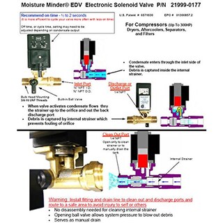 Foto 4 | Drenaje Electrónico Automático De Tanques Para Compresores De Aire - Venta Internacional.