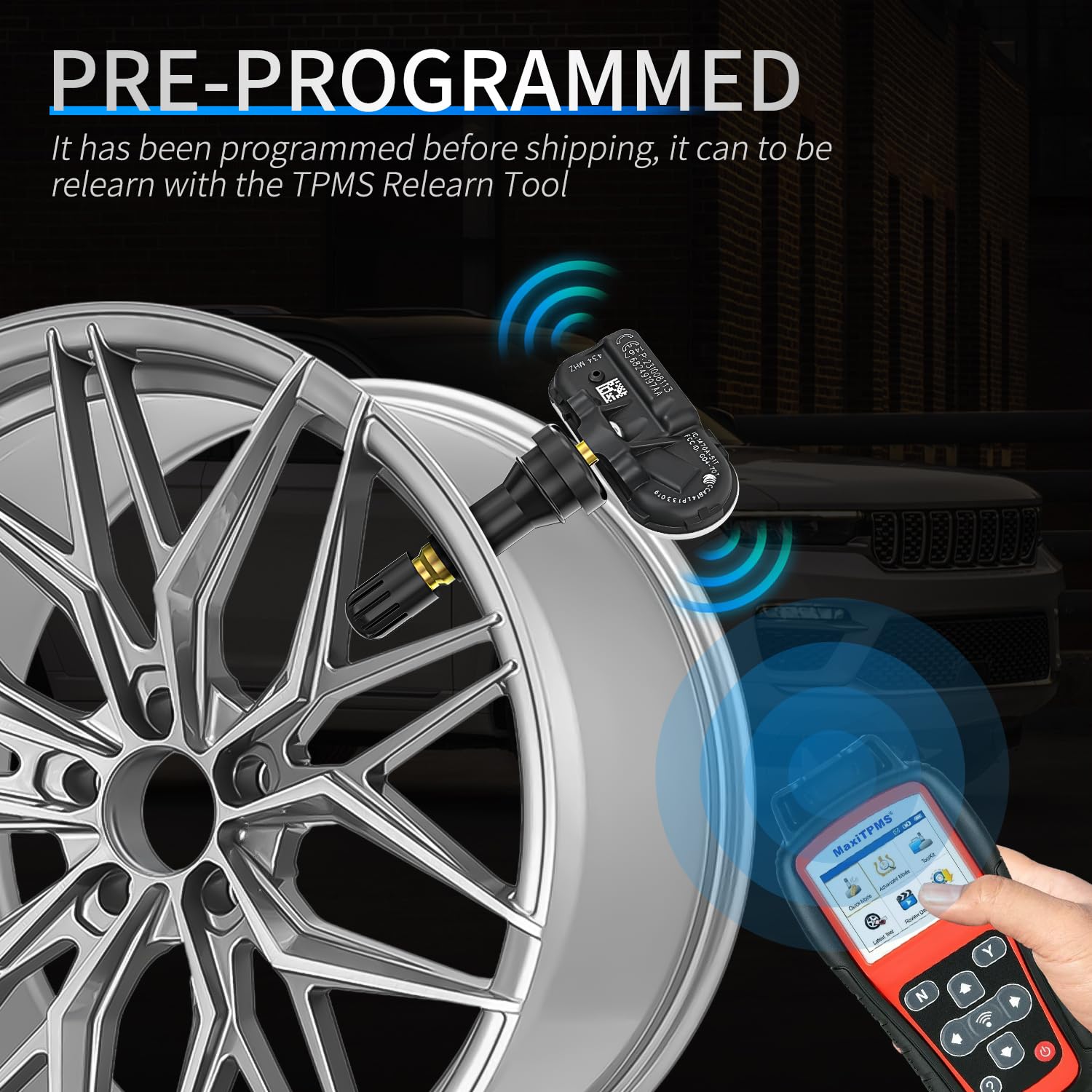 Foto 5 | Sensor Tpms Nilight Compatible Con Ram 2500 3500 4500 5500 - Venta Internacional.
