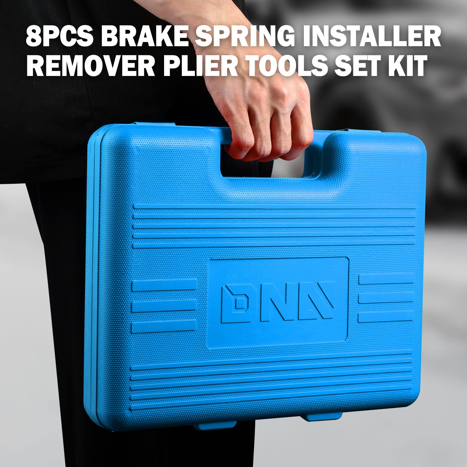 Foto 7 pulgar | Kit De Servicio De Frenos Dna Motoring Tools-00244, 8 Piezas Con Funda - Venta Internacional.