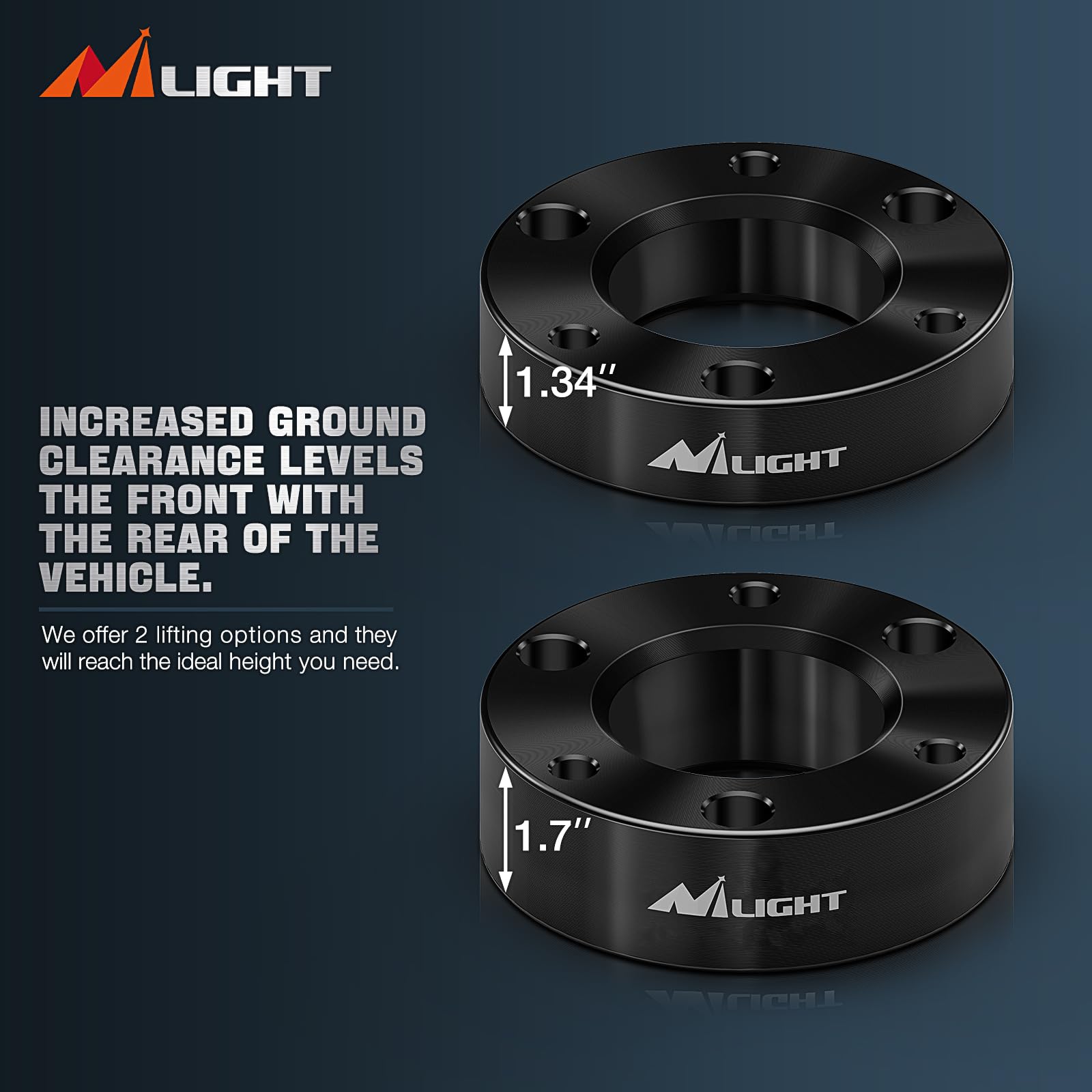 Foto 2 | Kit Elevador De Nivelación Nlight Para Chevy Silverado 1500/gmc Sierra - Venta Internacional.