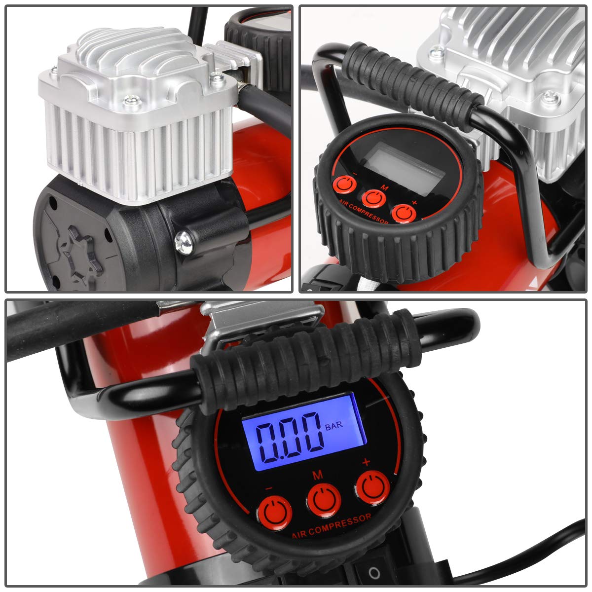 Foto 4 pulgar | Bomba De Aire, Compresor De Aire Portátil, 12 V, 125 Psi - Venta Internacional.