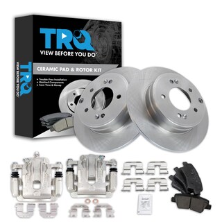 Foto 1 | Kit De Pastillas De Freno Y Rotor Trq Ceramic Para Kia Optima 2014-2015 - Venta Internacional.