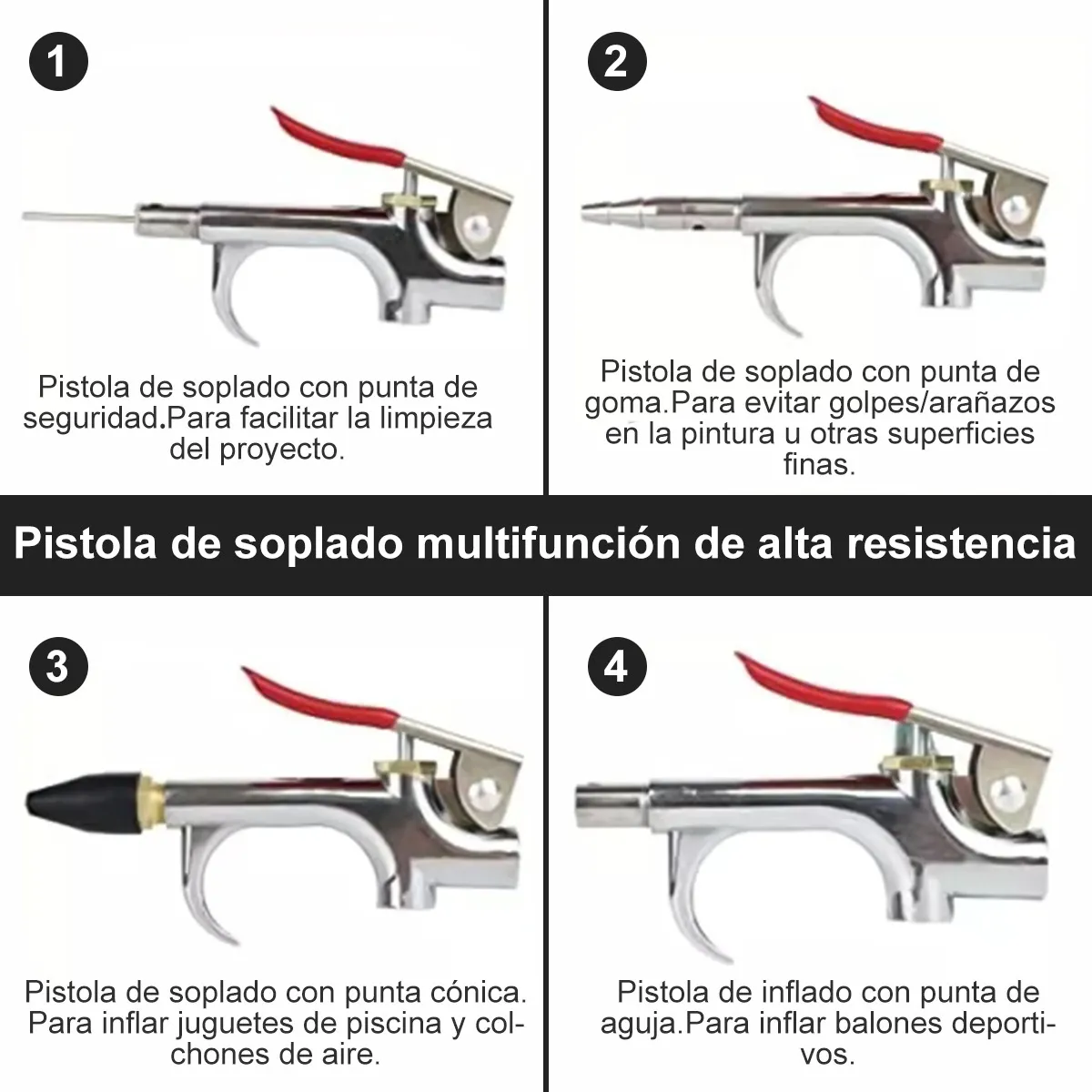 Foto 4 | Juego De Accesorios Belug Neumáticos 20 Pzs Plata Amarillo