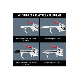 Foto 3 | Kit Accesorios Belug Aire Para Compresor Con Manguera 20 Piezas Plata Dorado