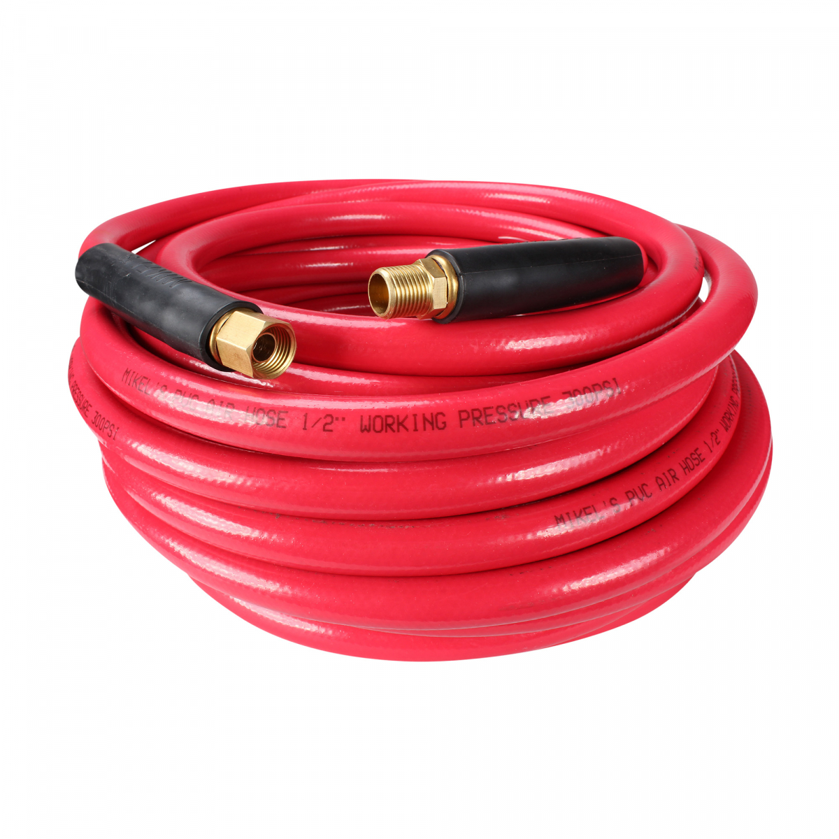 Manguera de Pvc Mikels para Aire a Presión 1/2” X 15 M Conexión 1/2” Npt