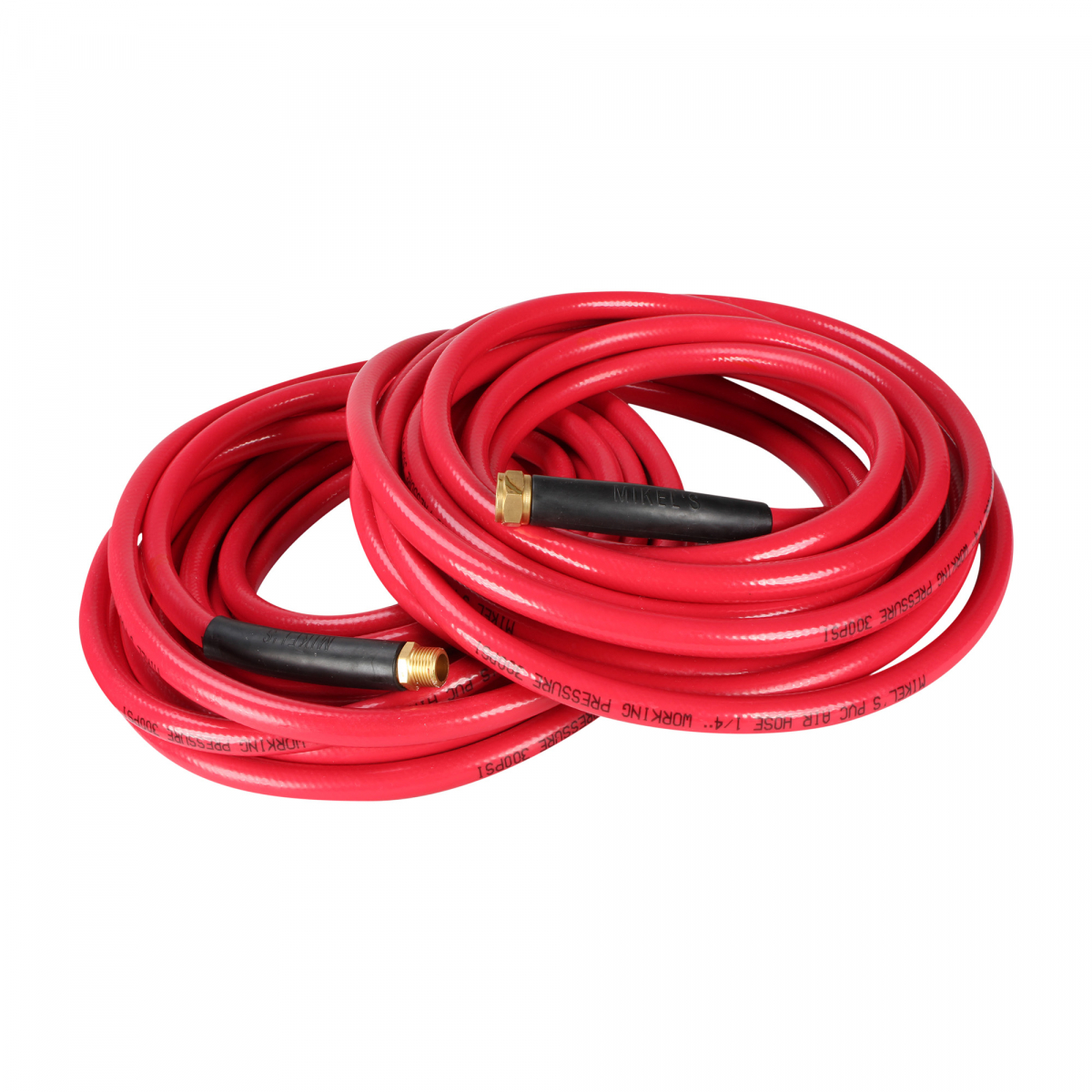 Manguera de PVC para Aire a Presión 3/8” X 15 M Conexión 1/4” Npt Mikel´s MAP-3815 color Rojo