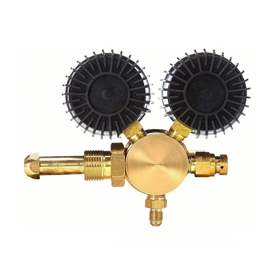 Foto 4 pulgar | Manómetro Regulador de Nitrógeno Cga 580 1/4 800psi Eo Safe Imports Esi-054 color Dorado