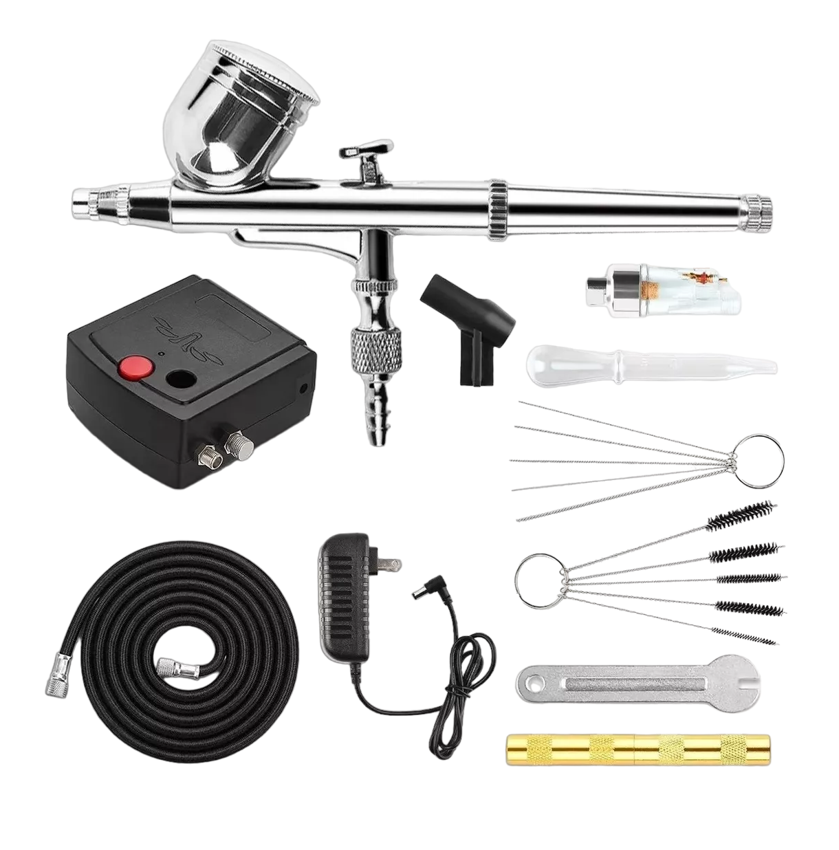 Kit de Aerógrafo Multiuso BELUG Doble Acción para Pasteles