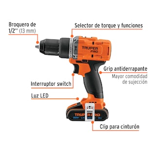 Foto 4 | Truper Pro Combo Roto Martillo