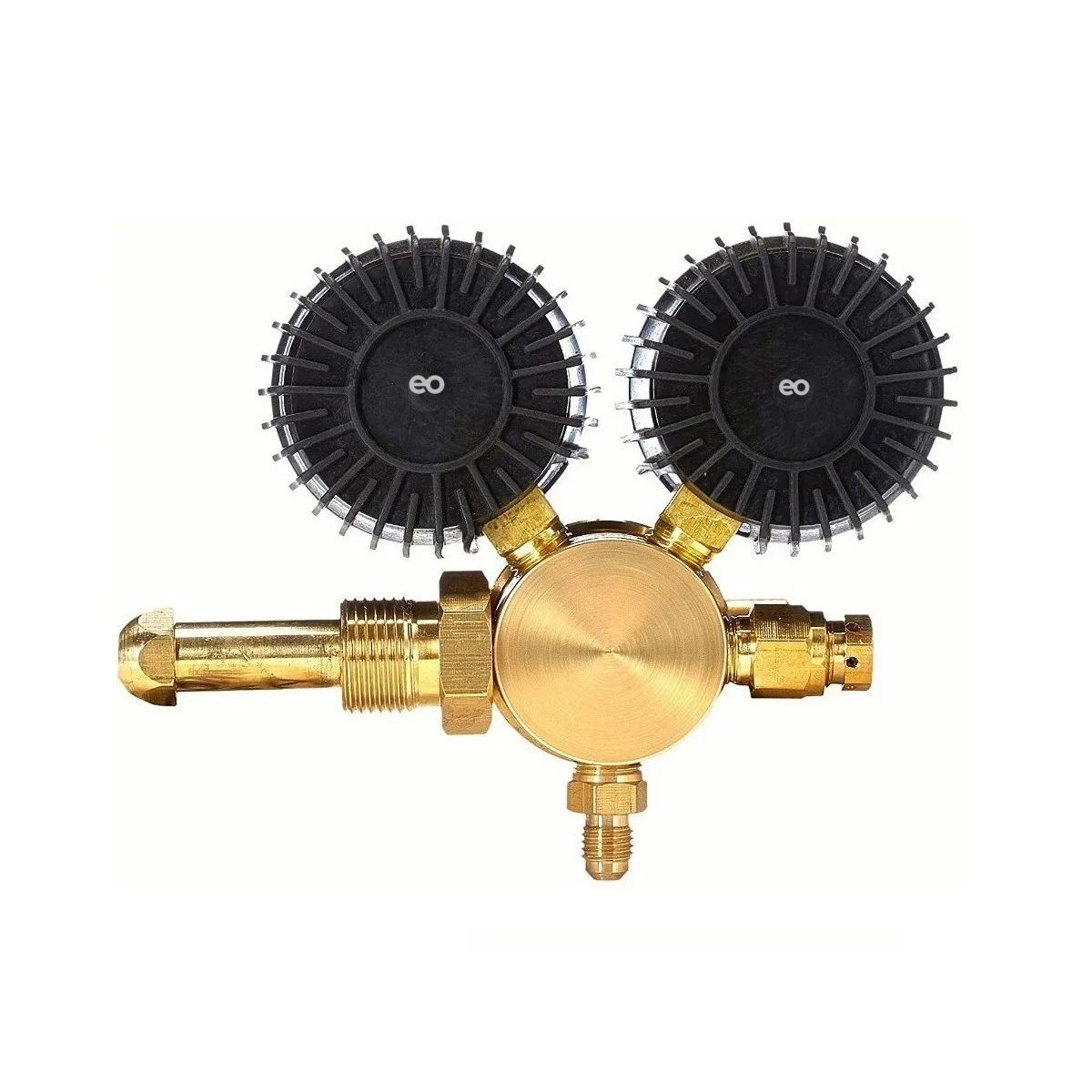 Foto 4 pulgar | Language Manometro Regulador De Nitrogeno Cga 580 1/4 800psi Eo Safe Imports Esi-1526-1 Dorado