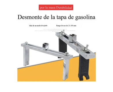 Foto 2 | Llave Xtellar Quitar Tapa Bomba Gasolina Ajustable De Garra Dos