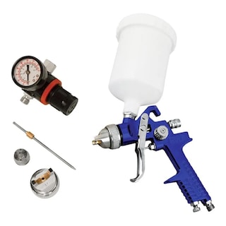Foto 1 | Pistola De Gravedad Ld7k5 Con Boquillas 1.4/1.7 Mm Y Vaso 600 Ml – Alta Precisión Para Pintura