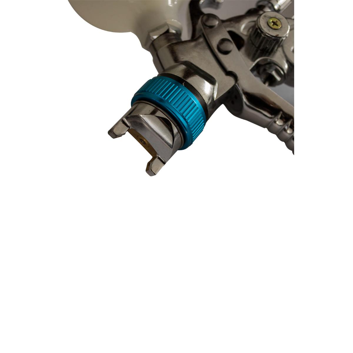 Foto 4 pulgar | Pistola De Gravedad Ld-201 Con Boquilla 1.7 Mm Y Vaso 600 Ml – Acabado Profesional