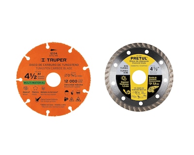 Foto 3 | Disco para Cortar Madera Truper Ditu-45 de 2 pz
