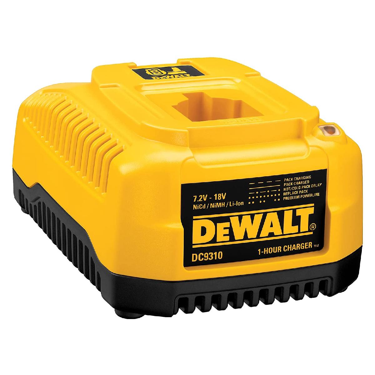 Cargador de 18v DeWALT color Amarillo