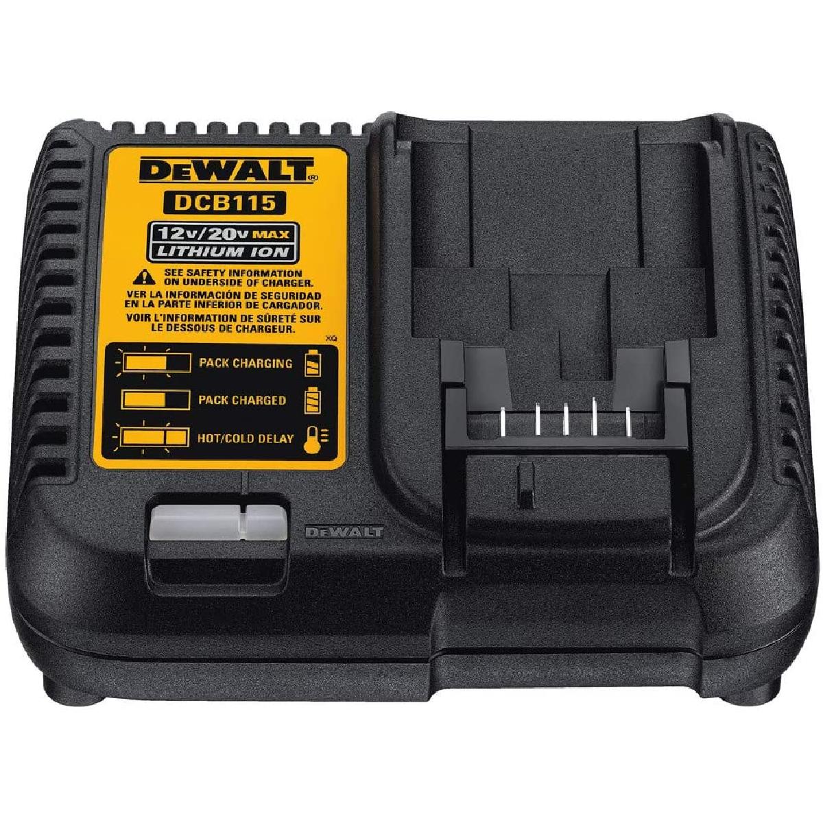 Foto 2 | Cargador de Baterías Dewalt 12v/20v 4 Ah Dcb115