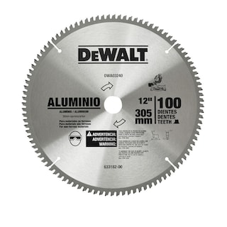 Foto 1 | Diente de Sierra 12''x100 S Flecha 30mm C/ DeWALT color Gris