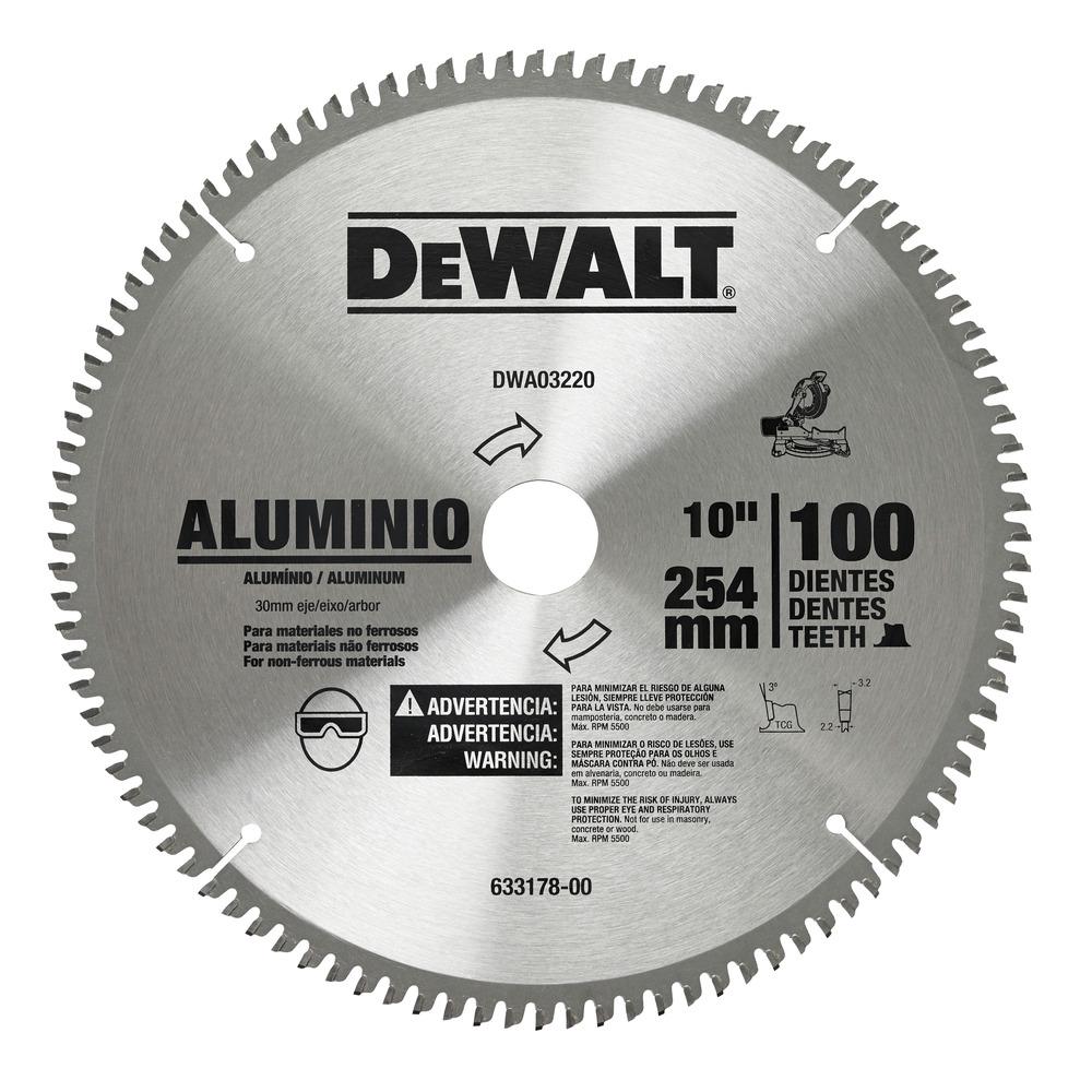 Herramienta Dewalt de Sierra 10''x100 Flecha 30mm C