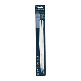 Foto 1 | Segueta Sierra Sable 12p 10-14 Dpp Blister Con 2 Piezas Uso General Truper 10792 color Blanco