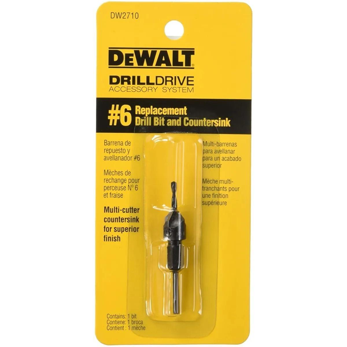 Foto 4 pulgar | Avellanador #6 Dewalt Dw2710 color Negro