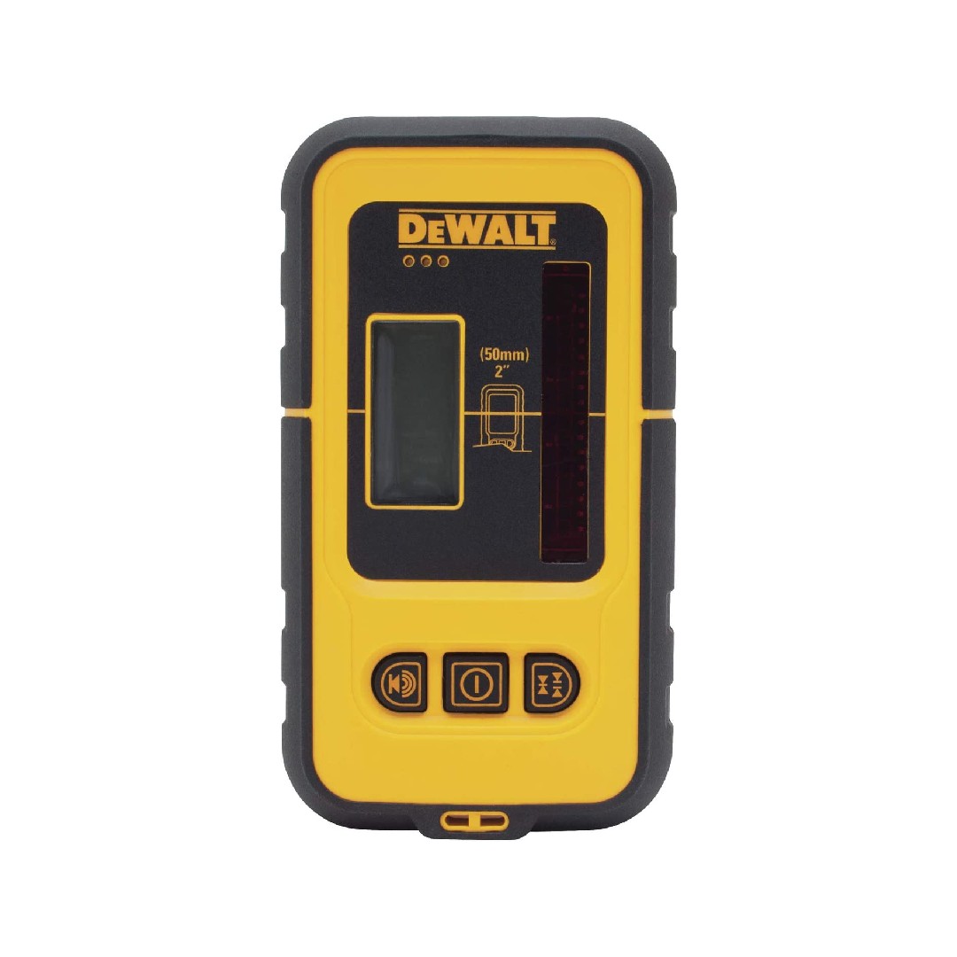 Detector Láser de Línea Roja Dewalt Dw0892 color Amarillo