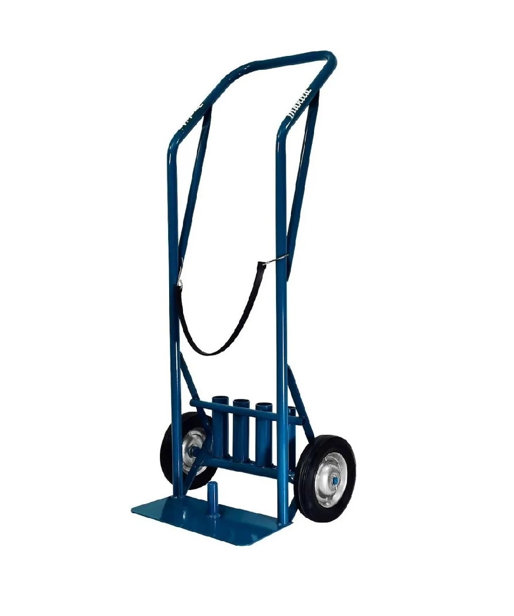 Carrito Transportador de Demoledor Makita D-54972 color Azul 30 kg