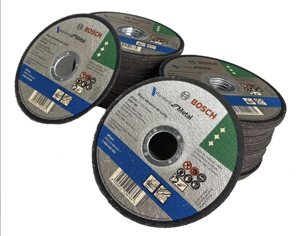 Disco De Corte Metal/acero Inoxidable 4 1/2 Bosch Pack 50