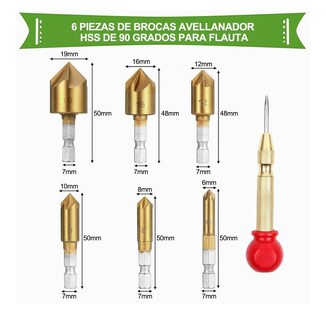 Foto 3 | Kit de Accesorios para Taladro Avellanador Brocas 26 Pcs Eo Safe Imports Esi-2760 Multicolor