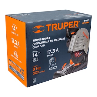 Foto 2 | Cortadora de Metales 14' 2200 W Industrial Truper Cm-14n2 color Gris