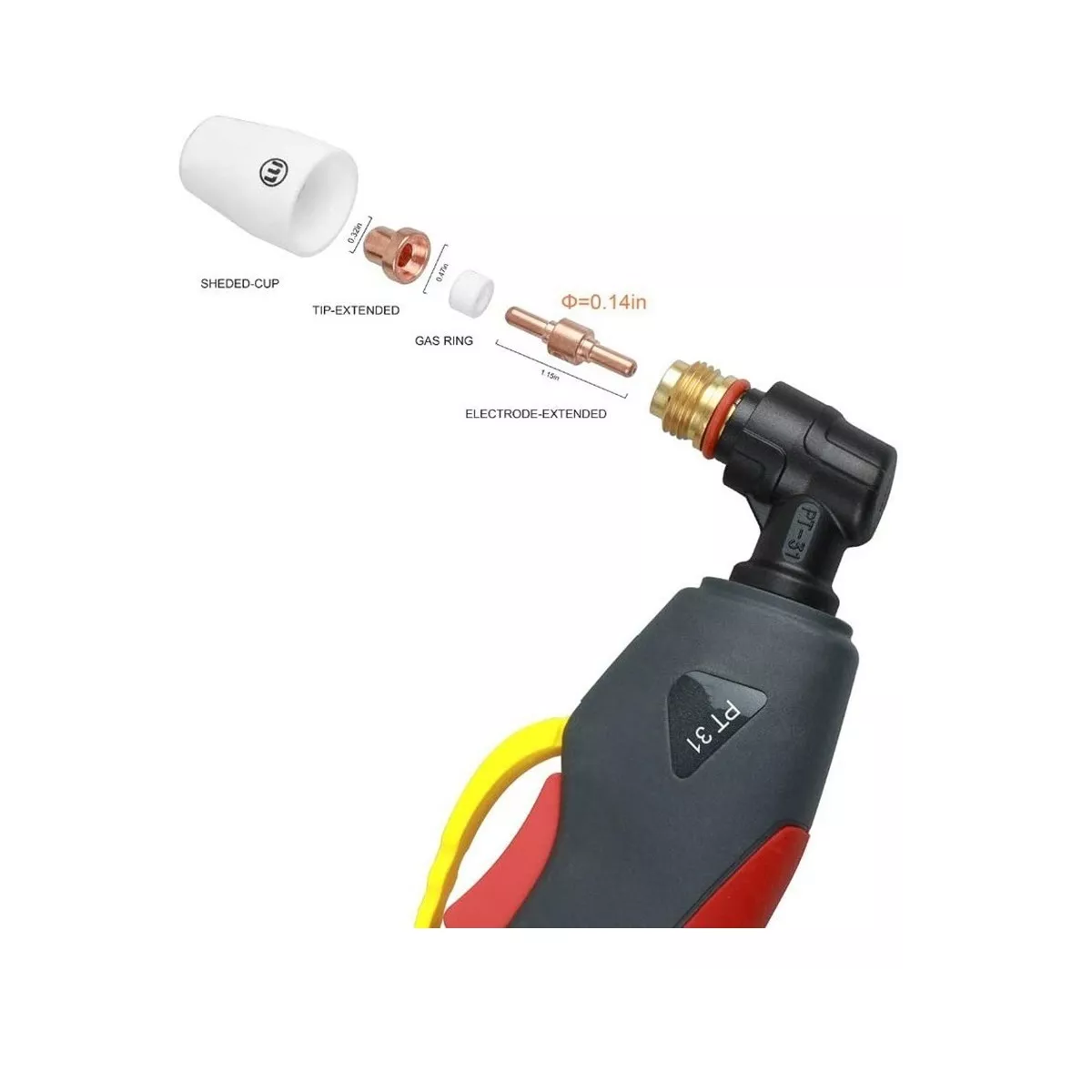 Foto 2 | Cortes de Plasma Eo Safe Imports Esi6726 40 Piezas