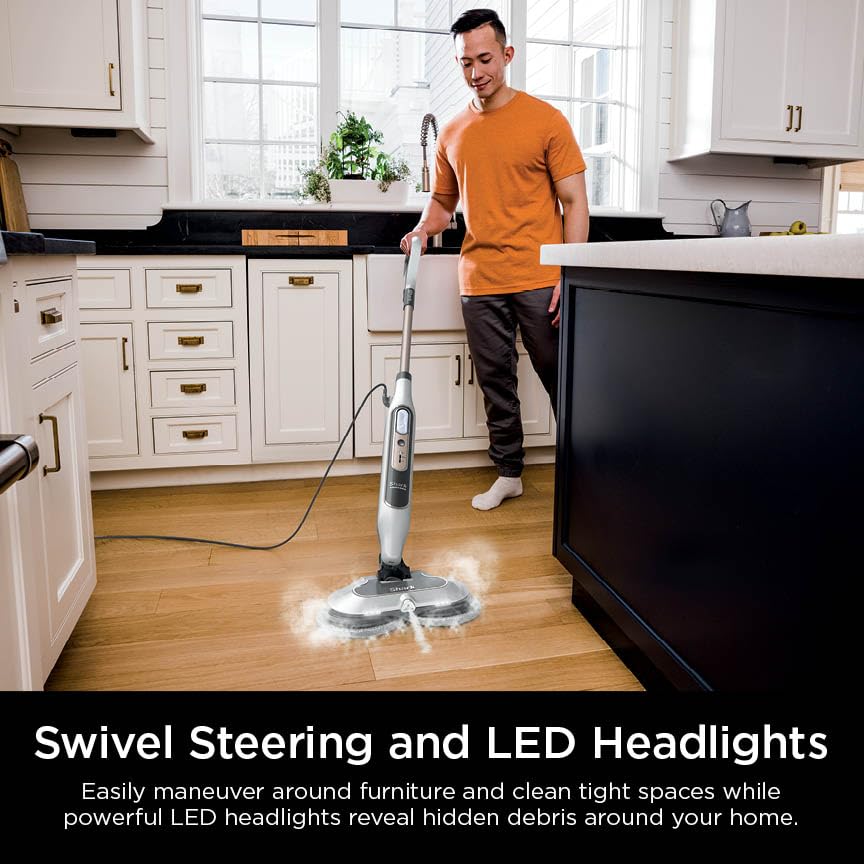 Foto 7 pulgar | Steam Mop Shark Steam & Scrub S8201 Para Suelos Duros - Venta Internacional.